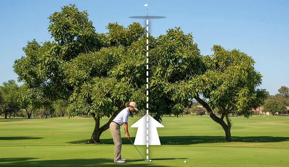 Punch Shot Under a Tree