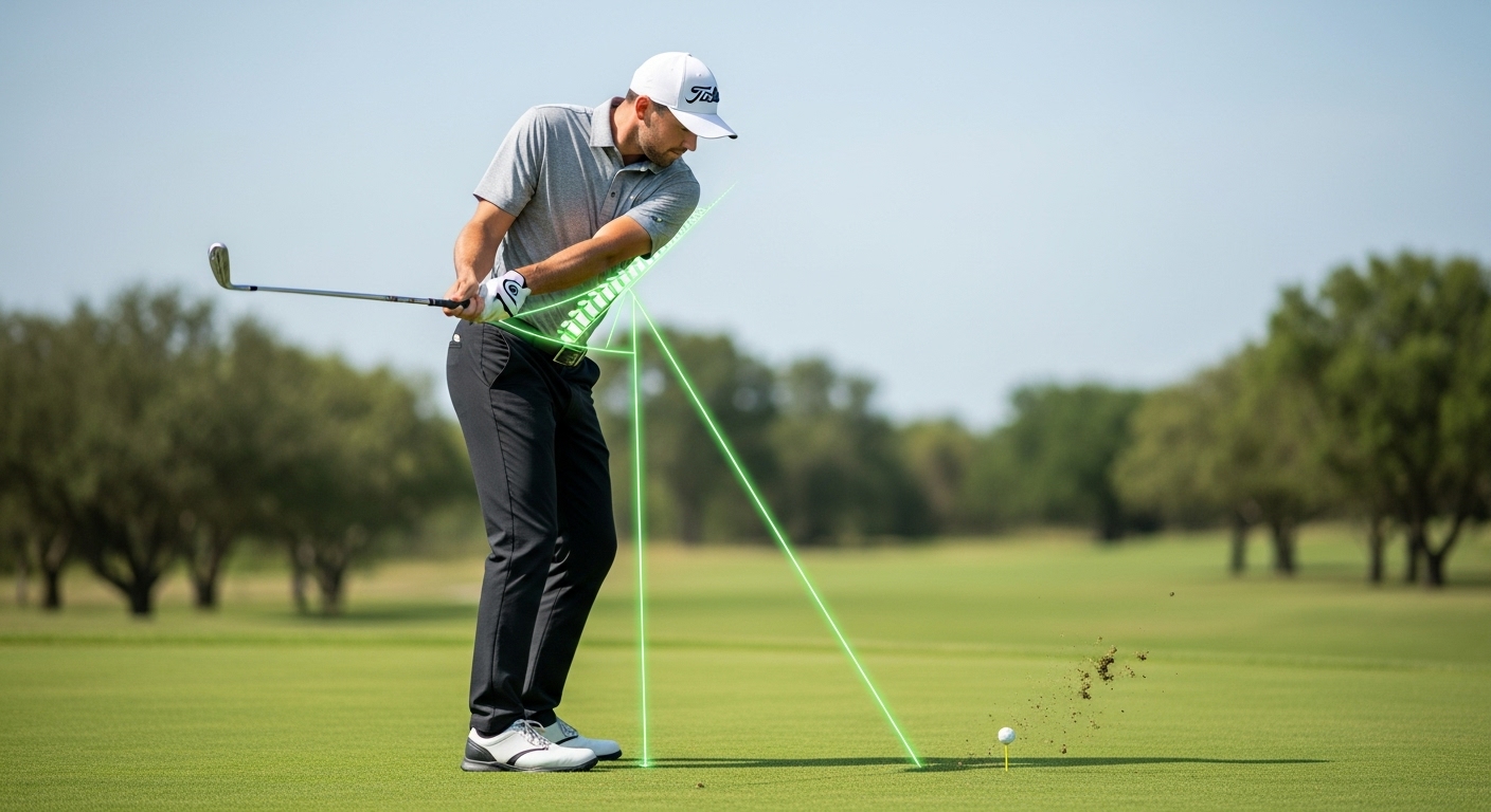 spine angle dictates swing