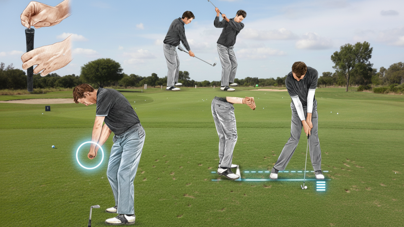 club shaft and swing path are parallel
