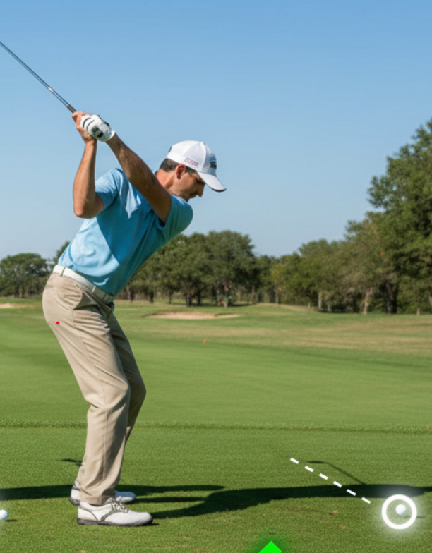 top of backswing downswing begins